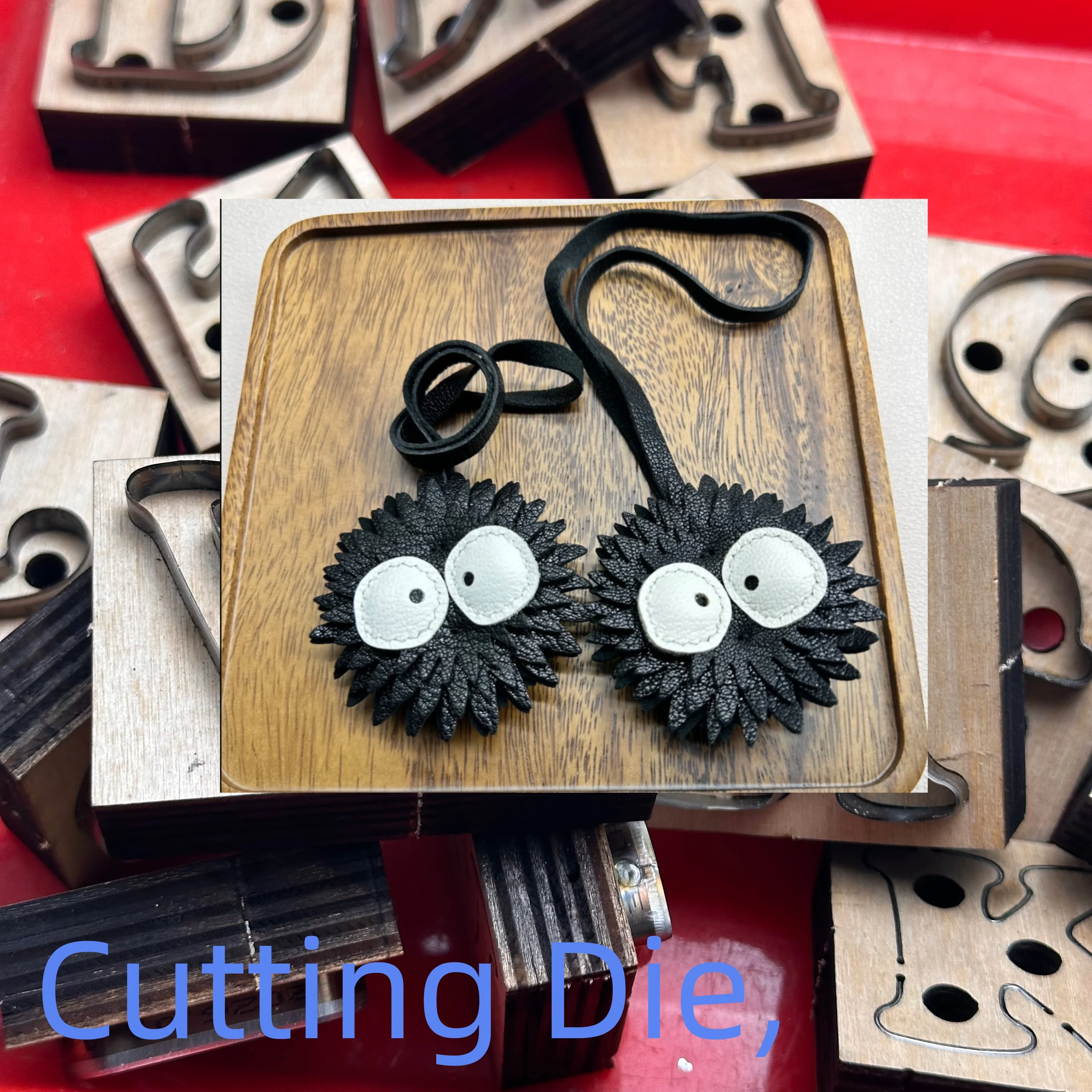 Black Coal Ball & Black Rabbit Leather Cutting Die, Goatskin Keychain Bag Pendant Craft Mold
Black Coal Ball & Black Rabbit Leather Cutting Die, Goatskin Keychain Bag Pendant Craft Mold