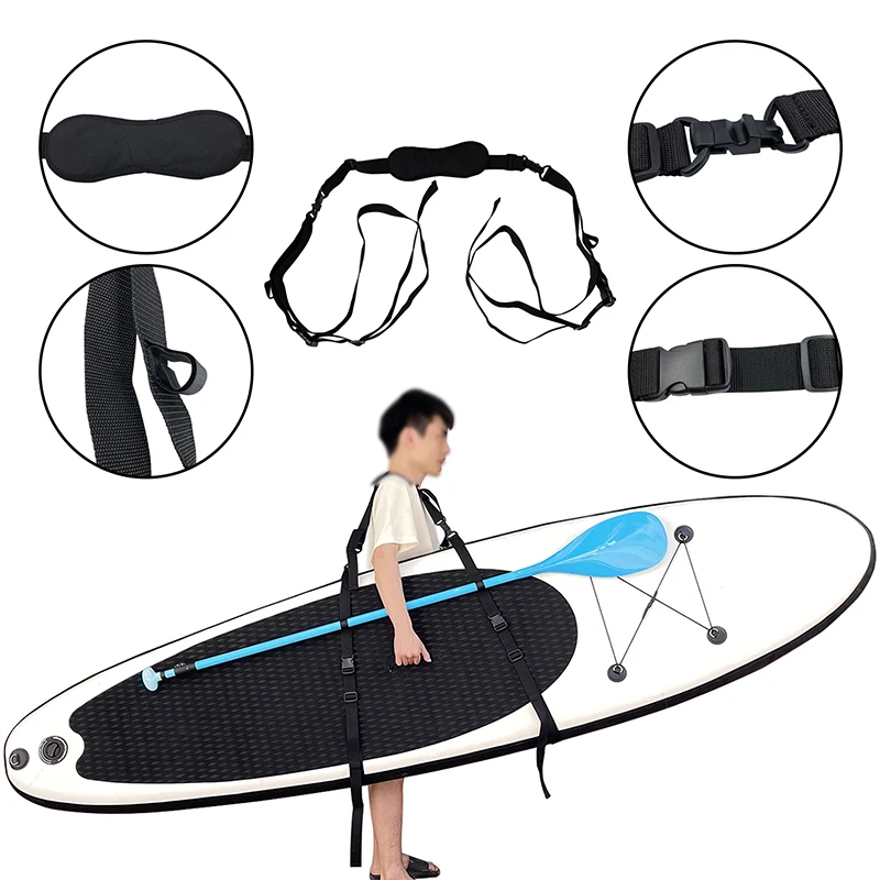 Adjustable Surfboard Shoulder Easy Carry Sup Stand Up Paddleboard Sling Strap Carrier Surfing Accessories
Adjustable Surfboard Shoulder Easy Carry Sup Stand Up Paddleboard Sling Strap Carrier Surfing Accessories