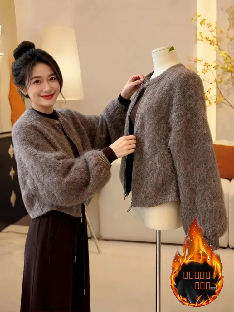 Slimming Effect Korean Sle Long Sve Knitted Sweater Women's Faionable Warm Top Versatile Winter Outerwear
Slimming Effect Korean Sle Long Sve Knitted Sweater Women's Faionable Warm Top Versatile Winter Outerwear