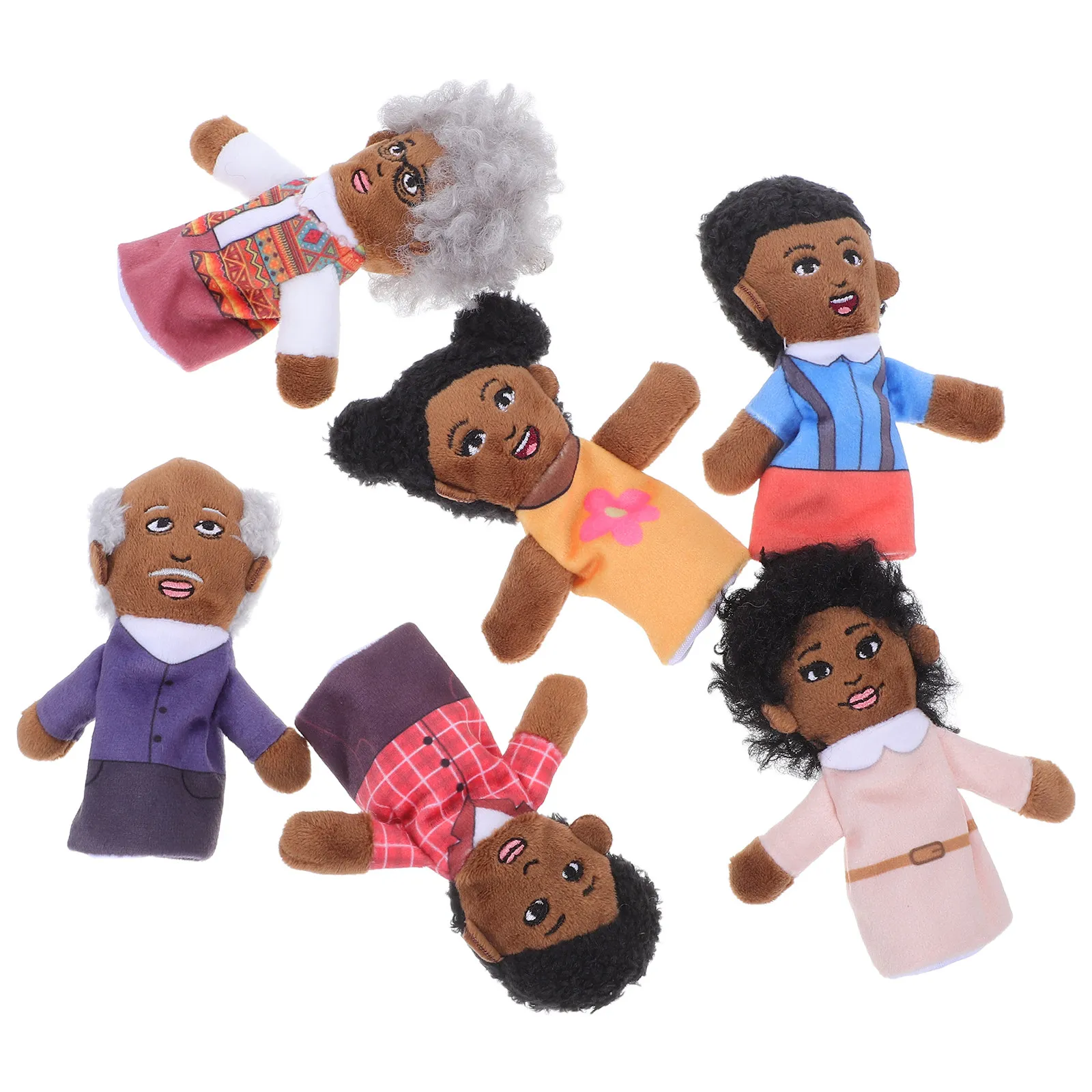 6Pcs Family Finger Puppet Set Cute Hand Puppets for Toddlers Storytelling Roleplaying Preschool Kids Educational Interactive
6Pcs Family Finger Puppet Set Cute Hand Puppets for Toddlers Storytelling Roleplaying Preschool Kids Educational Interactive