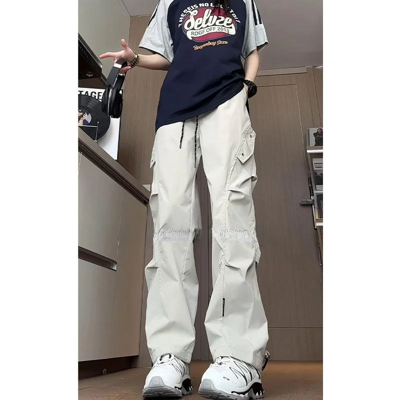 Повседневные быстросохнущие рабочие брюки в американском стиле, мужские весенне-осенние спортивные брюки свободного кроя с прямыми штанинами для активного отдыха
Повседневные быстросохнущие рабочие брюки в американском стиле, мужские весенне-осенние спортивные брюки свободного кроя с прямыми штанинами для активного отдыха