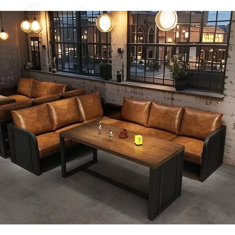 Vintage industrial wind clear bar bar booth sofa cafe barbecue shop container wrought iron pub table
Vintage industrial wind clear bar bar booth sofa cafe barbecue shop container wrought iron pub table