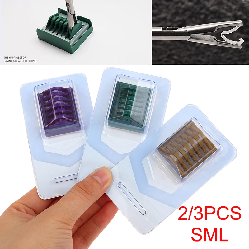 2/3PC Plastic Laparoscopic Polymer Ligation Clips Hemolok Clips Endoscopy Surgery Surgical Vascular Clips Tools
2/3PC Plastic Laparoscopic Polymer Ligation Clips Hemolok Clips Endoscopy Surgery Surgical Vascular Clips Tools