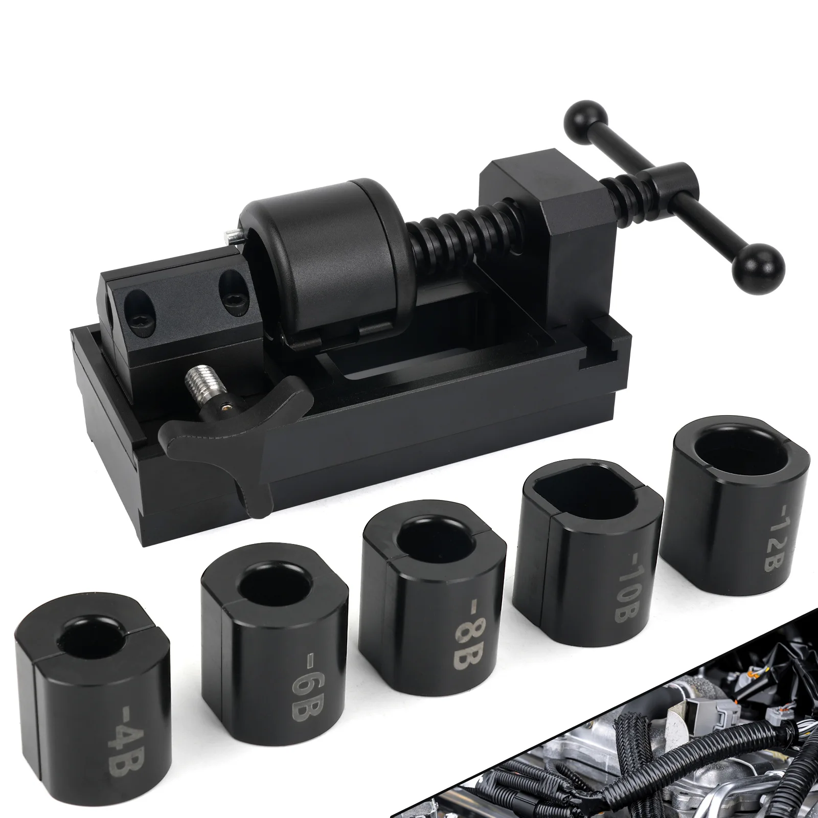 Car modification fuel line accessories installation tool manual rotation AN connector repair tool cross-border
Car modification fuel line accessories installation tool manual rotation AN connector repair tool cross-border