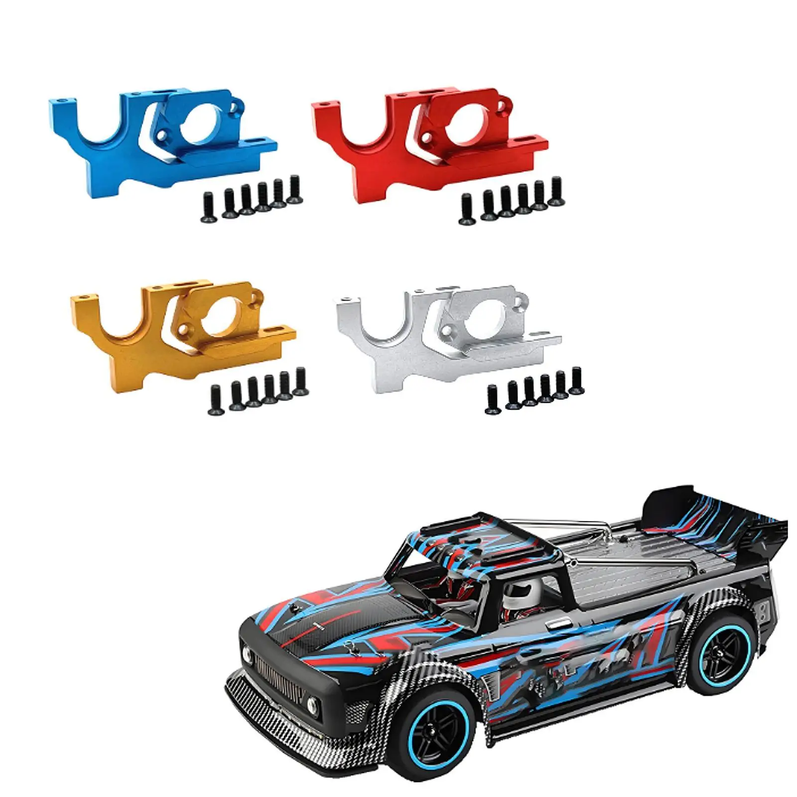 1:10 RC Car Motor Bracket Easy Installation RC Car Upgrade Accessories for 104002 Wltoys 1/10 104001 104072 RC Car Spares
1:10 RC Car Motor Bracket Easy Installation RC Car Upgrade Accessories for 104002 Wltoys 1/10 104001 104072 RC Car Spares