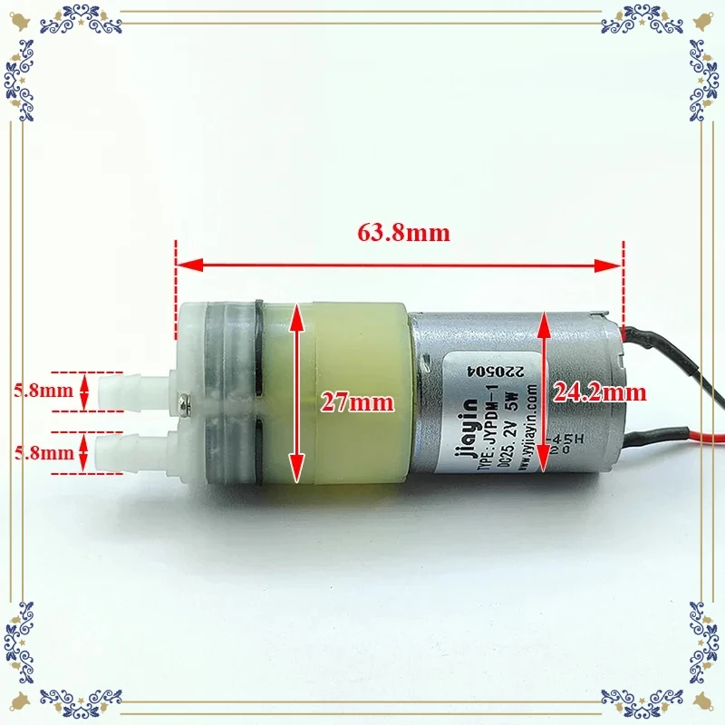 Мини-водяной насос Jiayin JYPDM-1, 12В-26В, малый диафрагменный насос 370 с самовсасывающим механизмом для DIY-диспенсеров/чайных столиков
Мини-водяной насос Jiayin JYPDM-1, 12В-26В, малый диафрагменный насос 370 с самовсасывающим механизмом для DIY-диспенсеров/чайных столиков