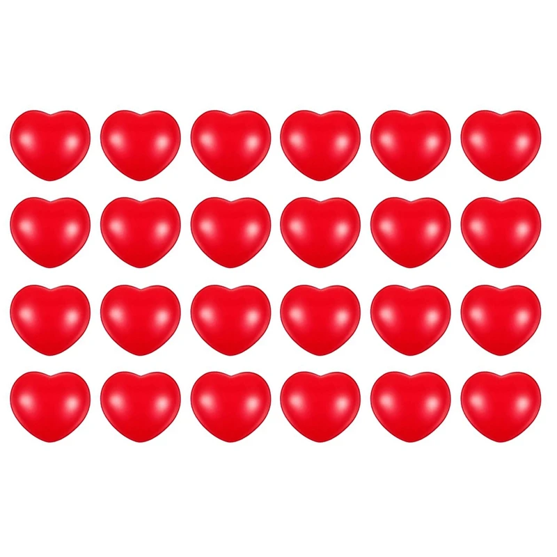 24Piece Foam Stress Relief Ball Valentine's Day Heart Shapeds 2.75Inch For School Carnival Reward
24Piece Foam Stress Relief Ball Valentine's Day Heart Shapeds 2.75Inch For School Carnival Reward