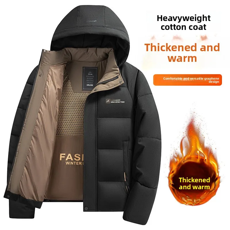 2024 Men's Cotton Jacket Winter New Graphene Heat-Retaining Lightweight Cotton Coat Cold-Resistant Warm Mid-Aged Outerwear
2024 Men's Cotton Jacket Winter New Graphene Heat-Retaining Lightweight Cotton Coat Cold-Resistant Warm Mid-Aged Outerwear