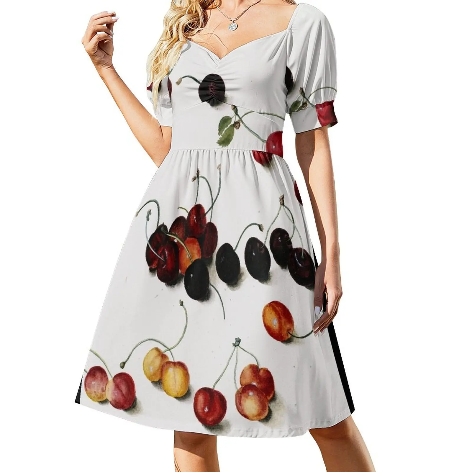 Kirschen Josef Lauer , cherries Short-Sleeved Dress Women's summer suit Women long dress clothing women summer 2025
Kirschen Josef Lauer , cherries Short-Sleeved Dress Women's summer suit Women long dress clothing women summer 2025