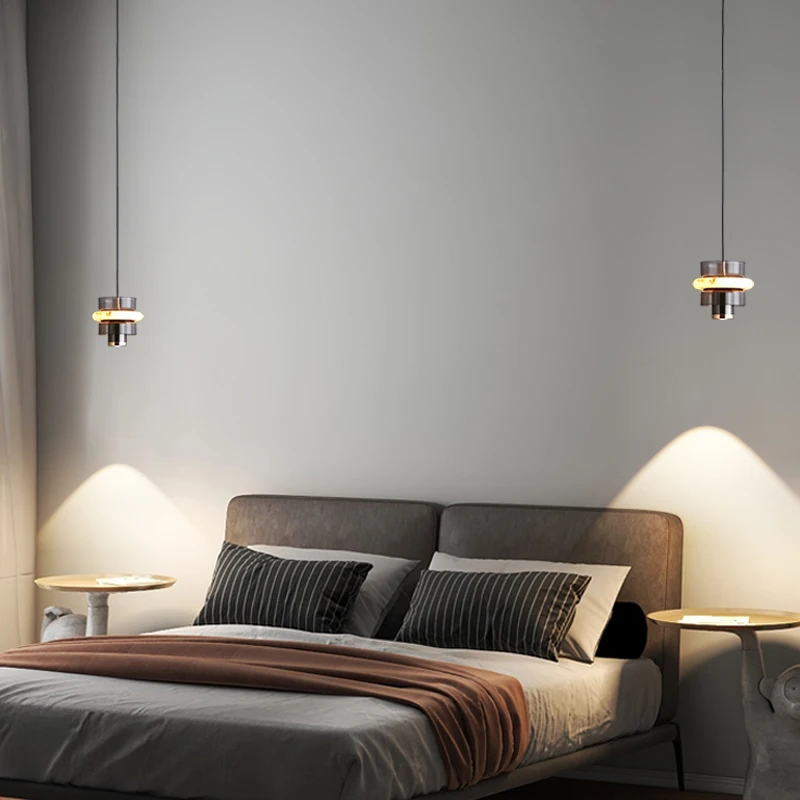 New Minimalist LED Black Pendant Light for Bedside Bedroom Hanging Lamp Home Decor Living Room Pendant Lamp Chandelier Backgroud
New Minimalist LED Black Pendant Light for Bedside Bedroom Hanging Lamp Home Decor Living Room Pendant Lamp Chandelier Backgroud