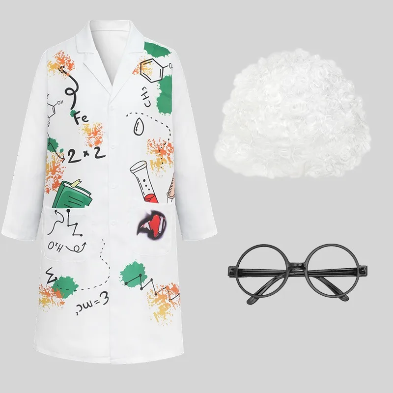 Family Matching Mad Scientist Costumes - Frankenstein Monster Lab Coat Set for Parent-Child Halloween Stage Performances
Family Matching Mad Scientist Costumes - Frankenstein Monster Lab Coat Set for Parent-Child Halloween Stage Performances