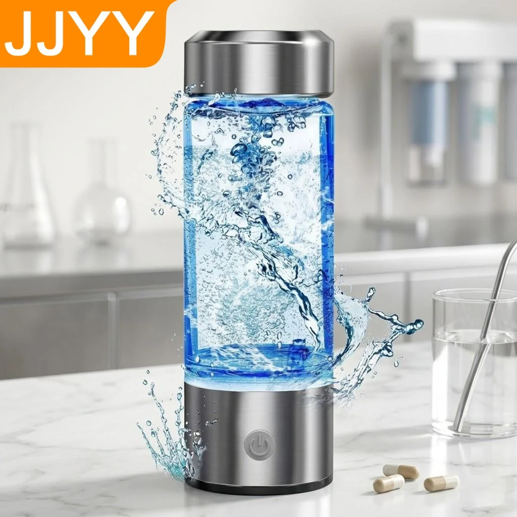 Rechargeable Portable Alkaline Water Bottle 420ML pH Tester for Healthy Drinking Travel Kitchen BPA Free Eco Friendly
Rechargeable Portable Alkaline Water Bottle 420ML pH Tester for Healthy Drinking Travel Kitchen BPA Free Eco Friendly
