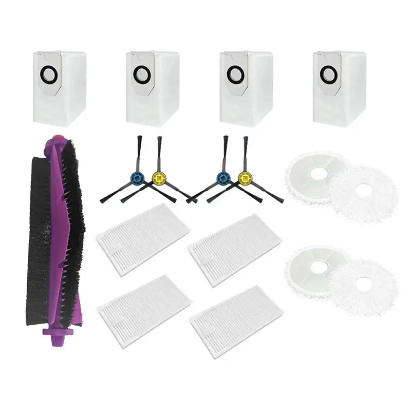 A60T Effortless For Midea V12 Replacement Part Accessories Consumables Main Side Brush Hepa Filter Mop Cloth Dust Bag
A60T Effortless For Midea V12 Replacement Part Accessories Consumables Main Side Brush Hepa Filter Mop Cloth Dust Bag