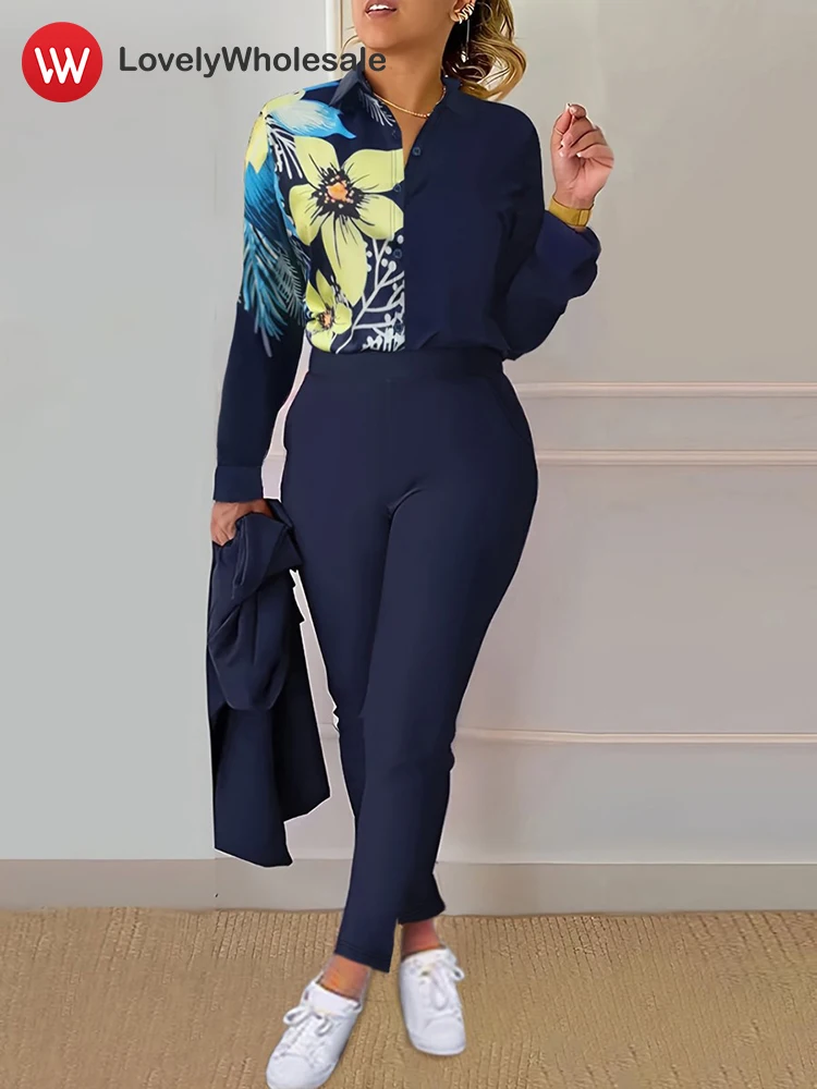 LW Elegant Plus Size Pant Suits for Women 2025 Spring Button Up Long Sleeve Shirts Office Lady Pants Sets Women 2 Piece Outfits
LW Elegant Plus Size Pant Suits for Women 2025 Spring Button Up Long Sleeve Shirts Office Lady Pants Sets Women 2 Piece Outfits