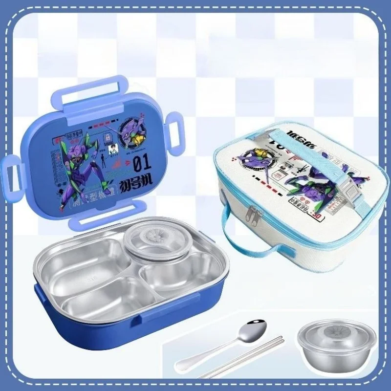 Neon Genesis Evangelion Cartoon Insulated Lunch Box Stainless Steel 316 Lunch Box Portable Large Capacity Compartment Tableware
Neon Genesis Evangelion Cartoon Insulated Lunch Box Stainless Steel 316 Lunch Box Portable Large Capacity Compartment Tableware
