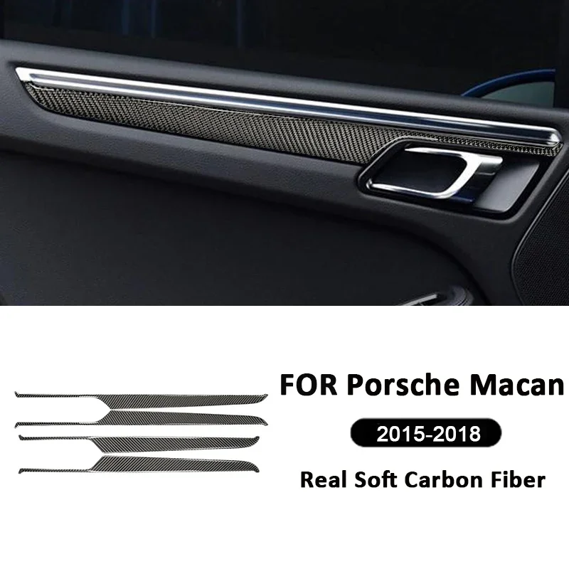 For Porsche Macan 2015-2018 Carbon Fiber Roadster Inner Door Pull Handle Trim Strips Interior Decoration Sticker Accessorie
For Porsche Macan 2015-2018 Carbon Fiber Roadster Inner Door Pull Handle Trim Strips Interior Decoration Sticker Accessorie