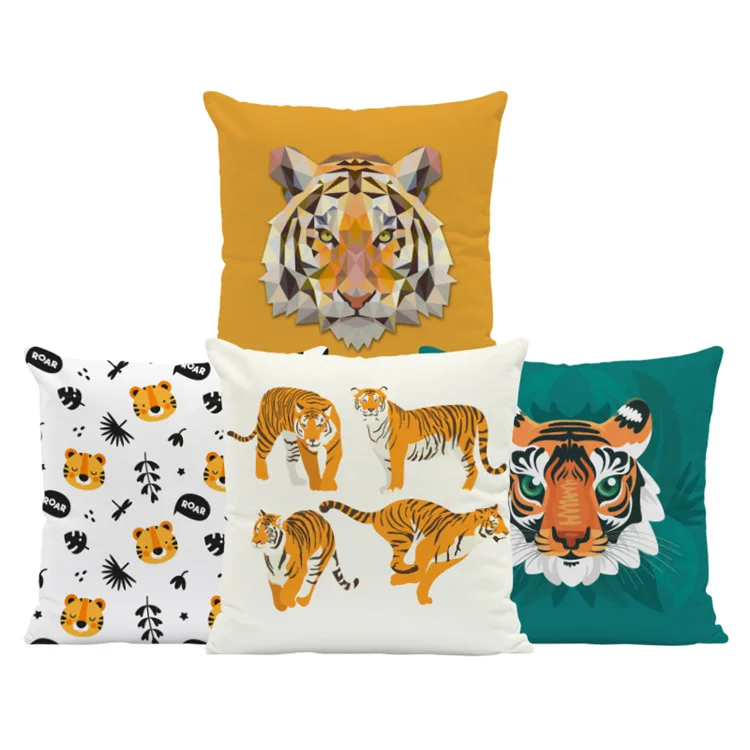 Fierce Tiger Head Pillow Case Funny Tiger Throw Pillow Cover for Bed Sofa Living Room Bedroom Decoration Pillowcase 40x40
Fierce Tiger Head Pillow Case Funny Tiger Throw Pillow Cover for Bed Sofa Living Room Bedroom Decoration Pillowcase 40x40