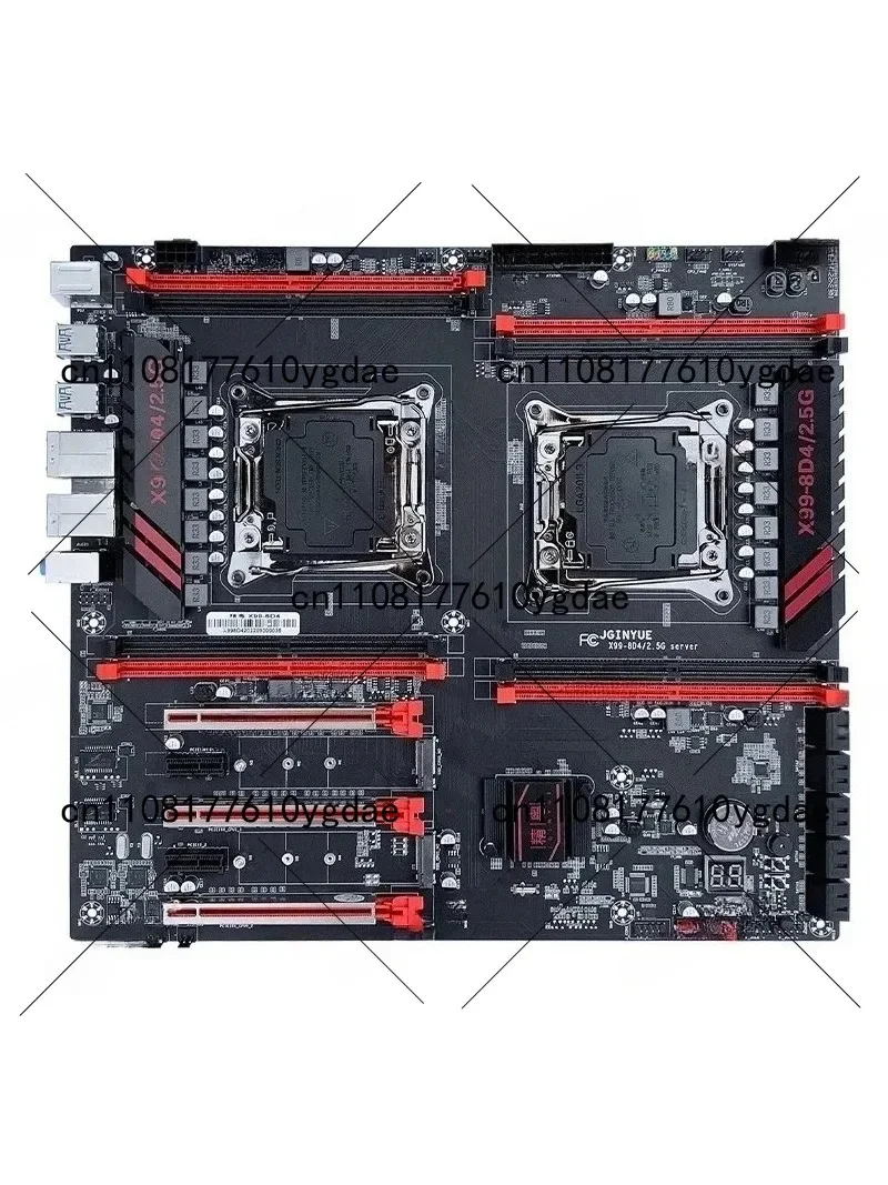 Материнская плата X99-8D4 с поддержкой двух процессоров LGA 2011-3, совместима с процессорами E5 V3/V4, 8 каналов DDR4, два порта 2.5G Ethernet
Материнская плата X99-8D4 с поддержкой двух процессоров LGA 2011-3, совместима с процессорами E5 V3/V4, 8 каналов DDR4, два порта 2.5G Ethernet