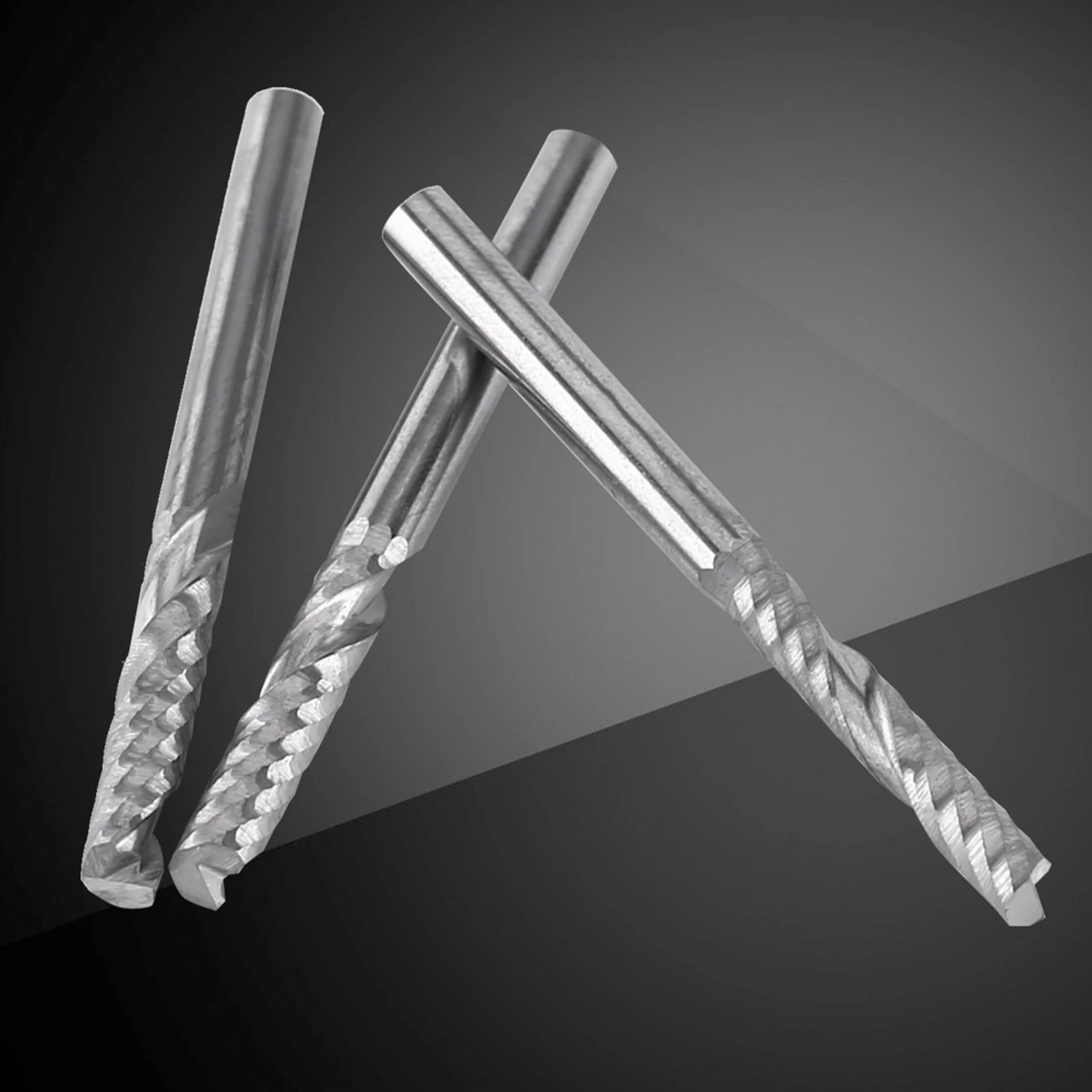 Tungsten Carbide Spiral End Mills Single Flute Milling Cutter CNC Router Bits 4mm Shank Milling Bits End Mill Cutting Tool
Tungsten Carbide Spiral End Mills Single Flute Milling Cutter CNC Router Bits 4mm Shank Milling Bits End Mill Cutting Tool