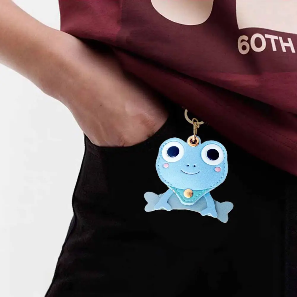 CreativeCard Holder Keychain Cute Frog-Shaped Keychain Portable Anti-Lost Bag Charm School Bag Accessories Small Gifts
CreativeCard Holder Keychain Cute Frog-Shaped Keychain Portable Anti-Lost Bag Charm School Bag Accessories Small Gifts