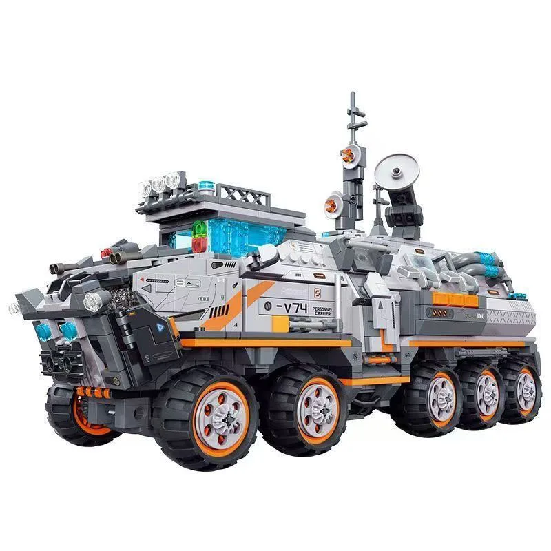 Polar Exploration Science Research Heavy Armor Vehicle Building Blocks DIY Arctic Expedition Model Bricks Set Toy Boys Birthday
Polar Exploration Science Research Heavy Armor Vehicle Building Blocks DIY Arctic Expedition Model Bricks Set Toy Boys Birthday
