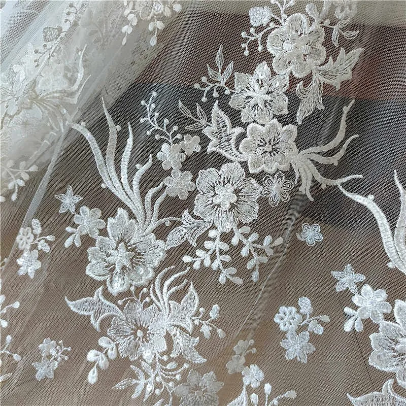 New Luxury Embroidered Lace Patch Fabric for High-end Wedding Dresses, Clothing Headbands, DIY Handmade Decorative Materials
New Luxury Embroidered Lace Patch Fabric for High-end Wedding Dresses, Clothing Headbands, DIY Handmade Decorative Materials