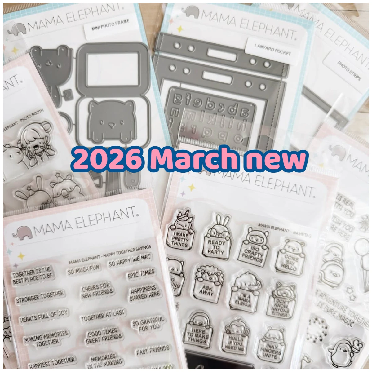 2026 MAMA ELEPHANT March New Tag Metal Cutting Dies Stamps for Scrapbooking Album Decoration Craft for DIY Greeting Card
2026 MAMA ELEPHANT March New Tag Metal Cutting Dies Stamps for Scrapbooking Album Decoration Craft for DIY Greeting Card