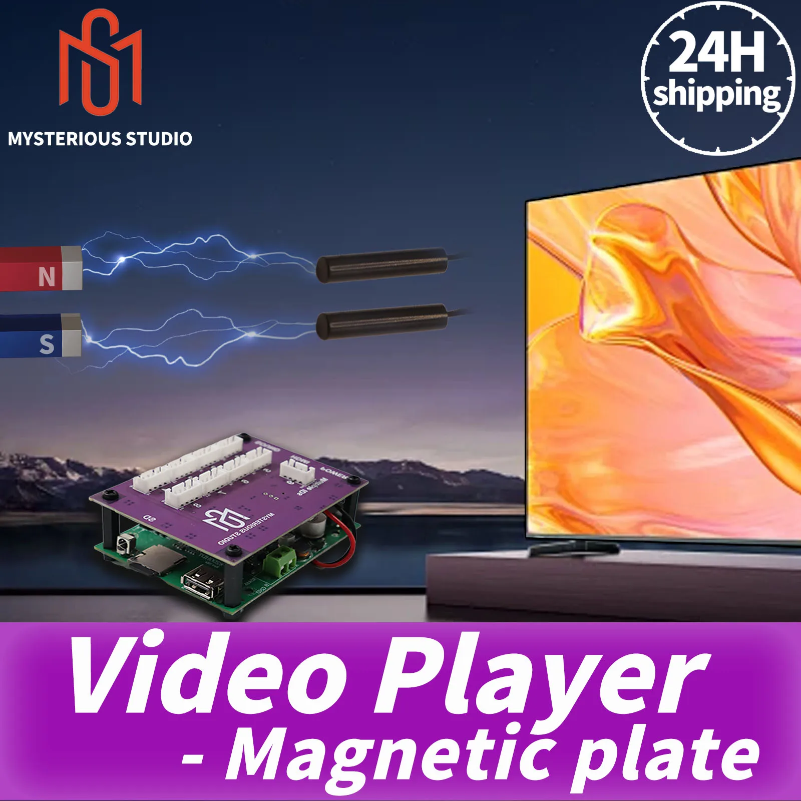 Mystery Studio Escape Room Props Secret Room Escape Game Mechanism Props Electronic Puzzle Video Player Magnet Edition
Mystery Studio Escape Room Props Secret Room Escape Game Mechanism Props Electronic Puzzle Video Player Magnet Edition