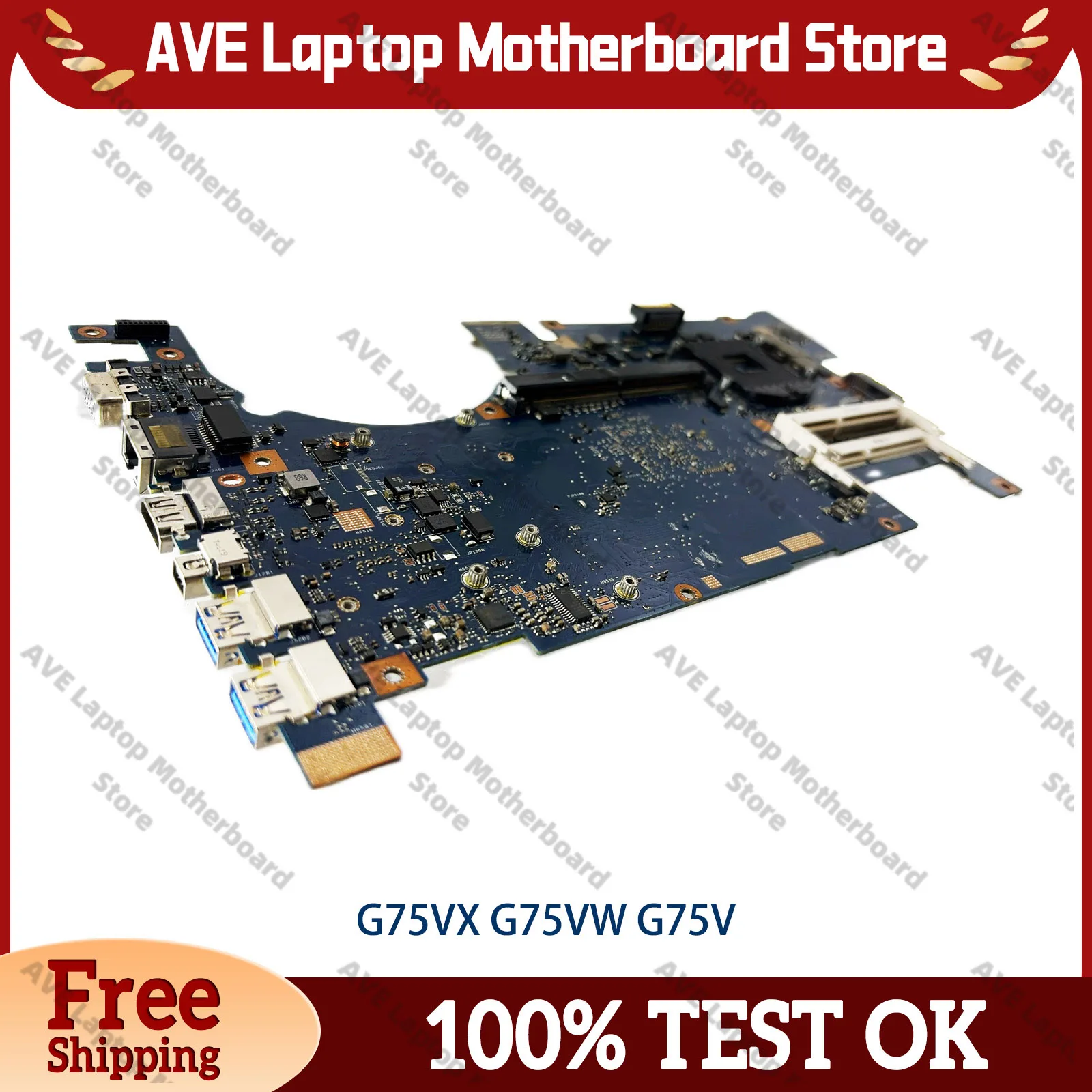 G75VW G75VX Notebook Mainboard For ASUS ROG 2D G75VW G75V Laptop Motherboard This item is in stock 100% tests OK fast shipping
G75VW G75VX Notebook Mainboard For ASUS ROG 2D G75VW G75V Laptop Motherboard This item is in stock 100% tests OK fast shipping