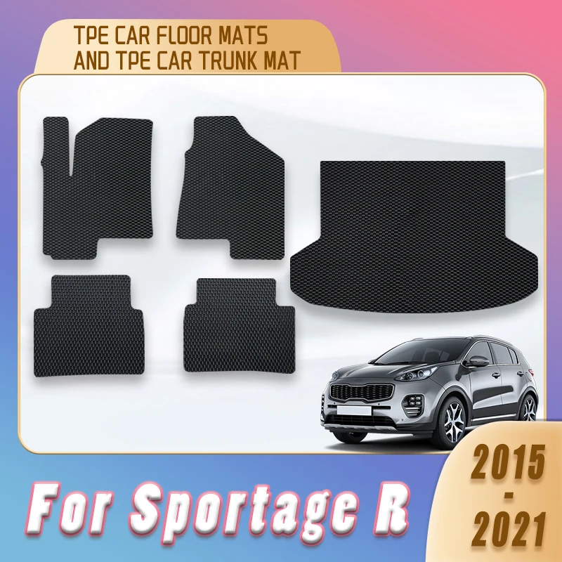 TPE Car Floor Mats Trunk Carpets For Kia Sportage R 2015 2016 2017 2018 2019 2020 2021 Interior Accessories Rugs Replacement
TPE Car Floor Mats Trunk Carpets For Kia Sportage R 2015 2016 2017 2018 2019 2020 2021 Interior Accessories Rugs Replacement