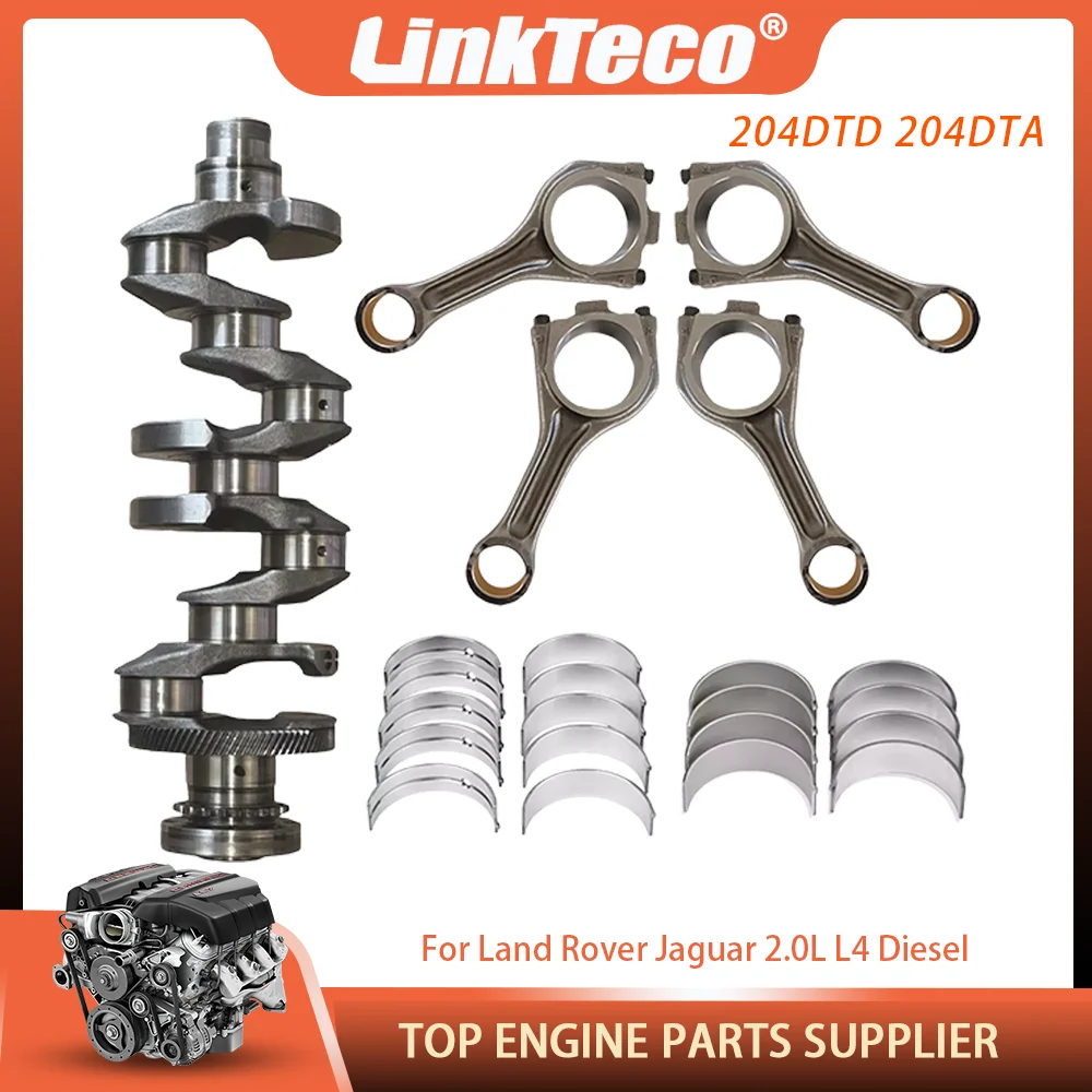 204DTD 204DTA 2.0L Engine Crankshaft Connecting Rod Main & Con Rod Bearing Kit Fit 2.0 L L4 Diesel For Land Rover Jaguar F-Pace
204DTD 204DTA 2.0L Engine Crankshaft Connecting Rod Main & Con Rod Bearing Kit Fit 2.0 L L4 Diesel For Land Rover Jaguar F-Pace