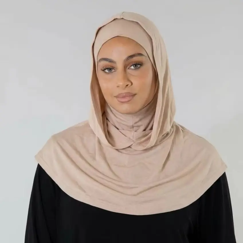 Muslim Instant Hijab Modal Cotton Jersey Hijab Women Soft Plain Scarf Premium Jersey Shawl Easy to Wear Head Wraps 50*37cm
Muslim Instant Hijab Modal Cotton Jersey Hijab Women Soft Plain Scarf Premium Jersey Shawl Easy to Wear Head Wraps 50*37cm