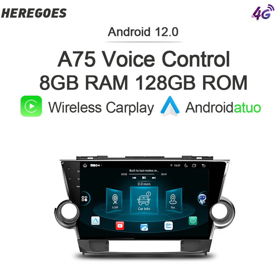 Carplay 8G + 128GB IPS Android 12 автомобильное радио для Toyota Highlander Kluger 2 XU40 2007-2013 GPS-навигация Радио стерео 4G LTE Wifi
Carplay 8G + 128GB IPS Android 12 автомобильное радио для Toyota Highlander Kluger 2 XU40 2007-2013 GPS-навигация Радио стерео 4G LTE Wifi