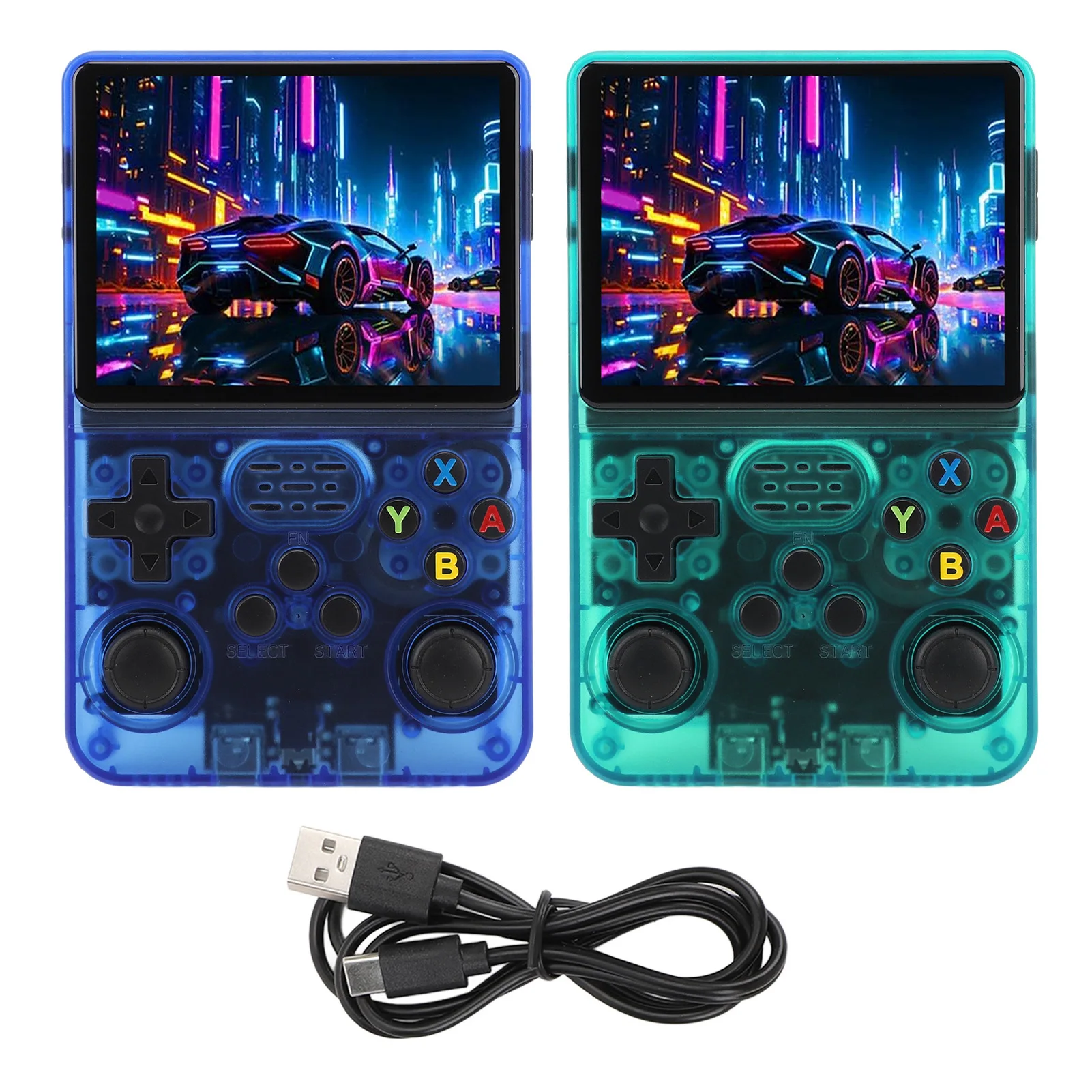 Портативная игровая консоль, 3D джойстик, чип RK3326, 1,5 ГГц, 64 бит, Многофункциональный ручной игровой плеер для развлечений
Портативная игровая консоль, 3D джойстик, чип RK3326, 1,5 ГГц, 64 бит, Многофункциональный ручной игровой плеер для развлечений