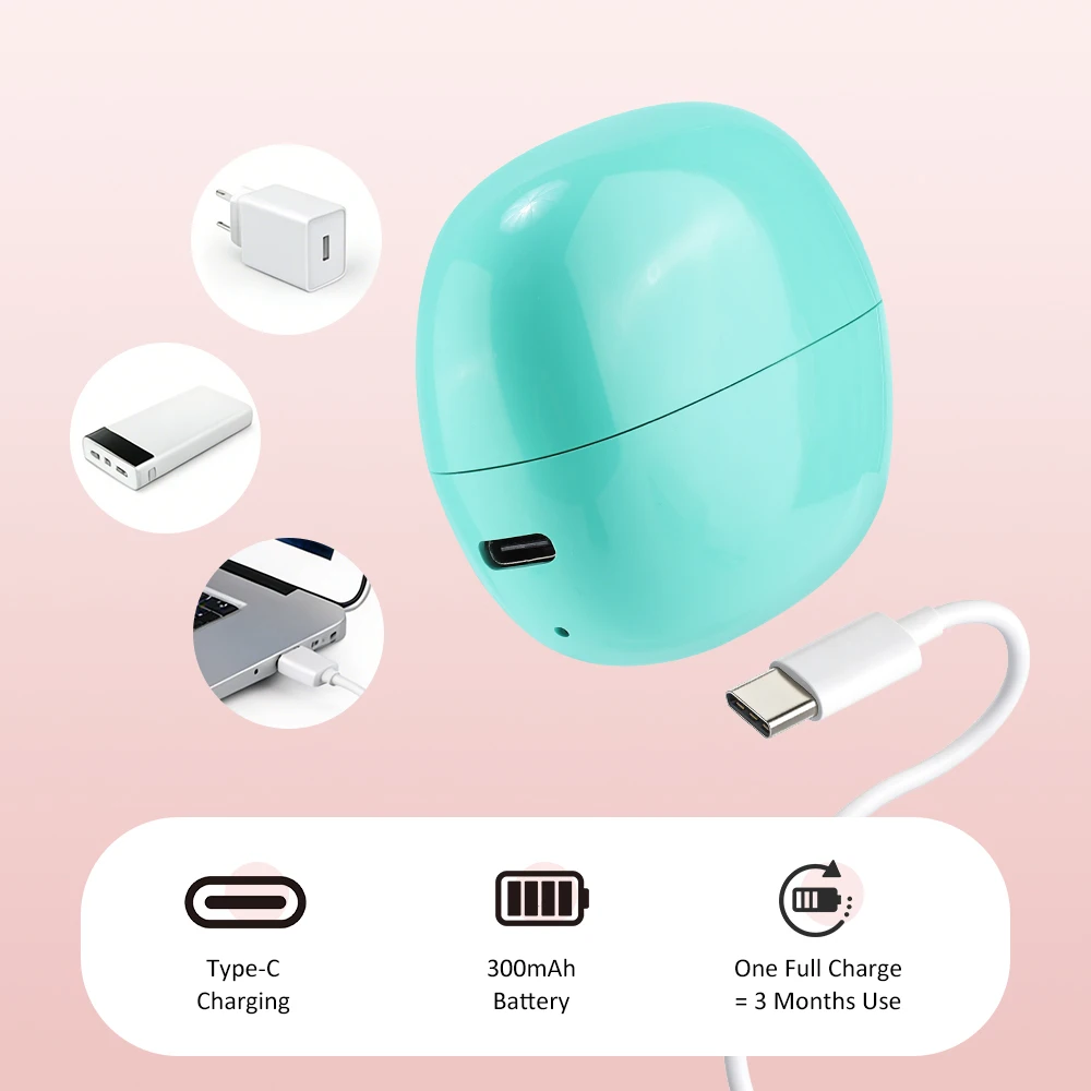 Electric Nail Clipper with Dual Blades LED Light Automatic Nail File Trimmer 2-Speed Fingernail Toenail Scissors Rechargeable
Electric Nail Clipper with Dual Blades LED Light Automatic Nail File Trimmer 2-Speed Fingernail Toenail Scissors Rechargeable