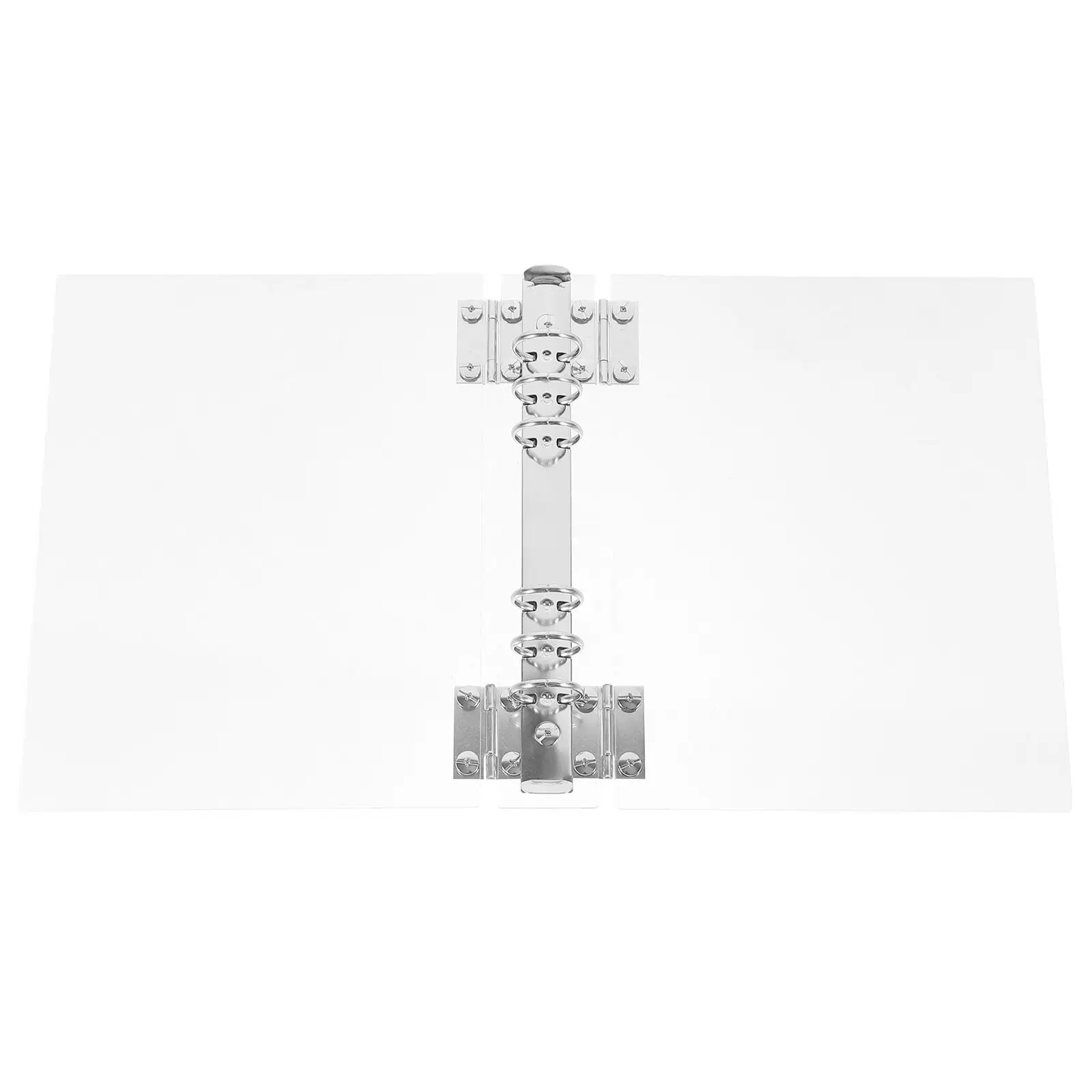A5 Acrylic Notebook Covers Clear Binder Shells 6 Rings Folder Case Campus Study Reusable Plastic Document
A5 Acrylic Notebook Covers Clear Binder Shells 6 Rings Folder Case Campus Study Reusable Plastic Document