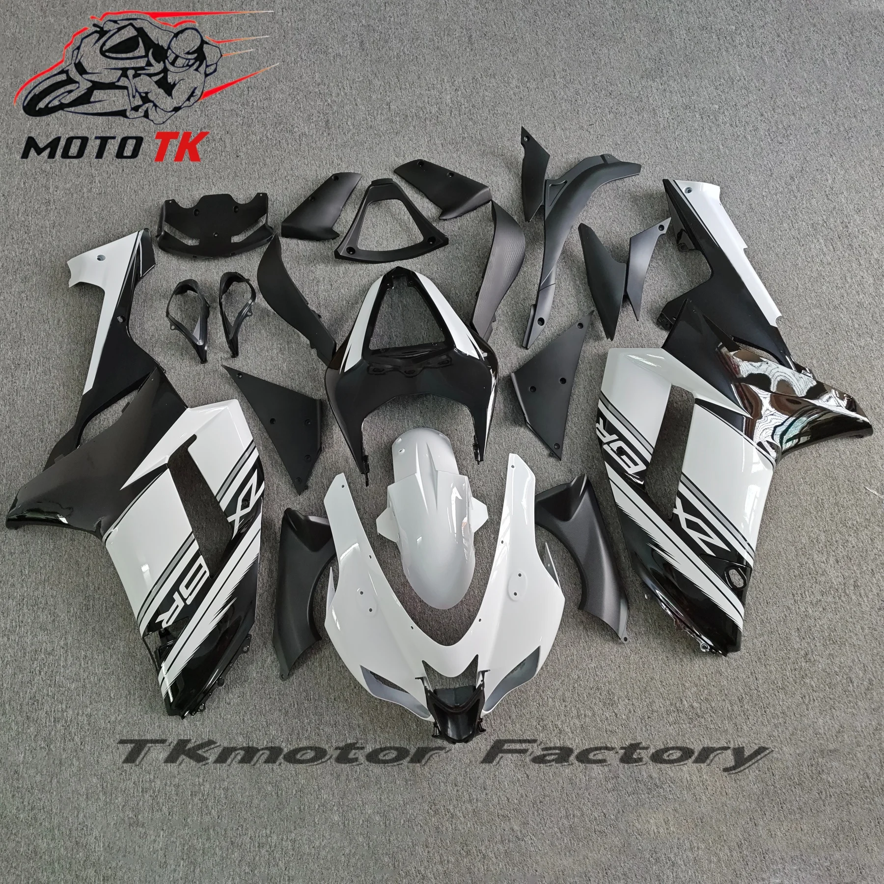 For Kawasaki Ninja 636 ZX-6R 2007 2008 Black White Motorcycle Fairings Kits ZX6R 07 08 Prime Injection OEM Style Fairing Kit
For Kawasaki Ninja 636 ZX-6R 2007 2008 Black White Motorcycle Fairings Kits ZX6R 07 08 Prime Injection OEM Style Fairing Kit
