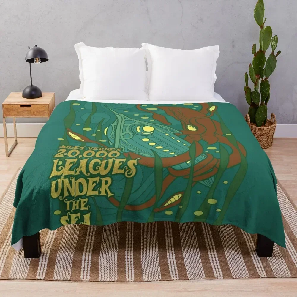 20,000 Leagues Under the Sea Throw Blanket Cozy Sofa Blanket for TV Watching Napping
20,000 Leagues Under the Sea Throw Blanket Cozy Sofa Blanket for TV Watching Napping