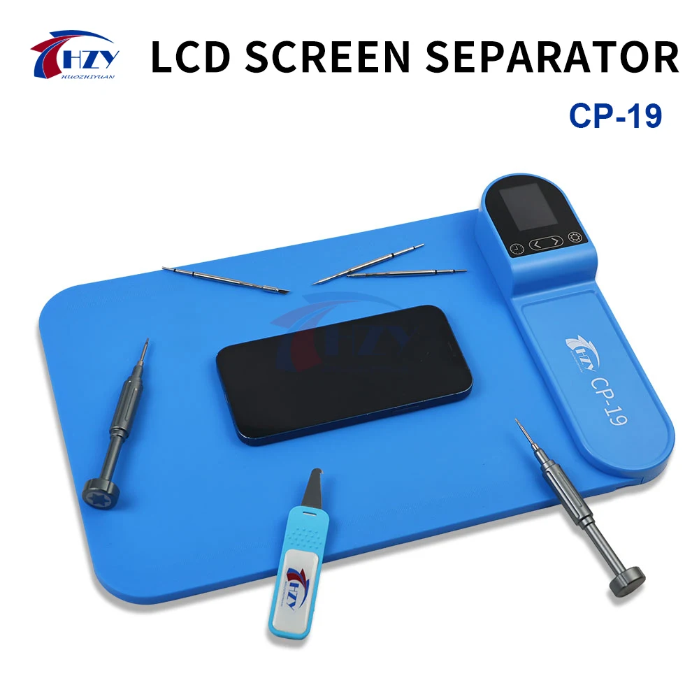 HZY CP-19 LCD Screen Separator Heating Plate 14 Inch Adjustable 0–120°C Timer Memory for Mobile Phone iPhone iPad Repair Tool
HZY CP-19 LCD Screen Separator Heating Plate 14 Inch Adjustable 0–120°C Timer Memory for Mobile Phone iPhone iPad Repair Tool