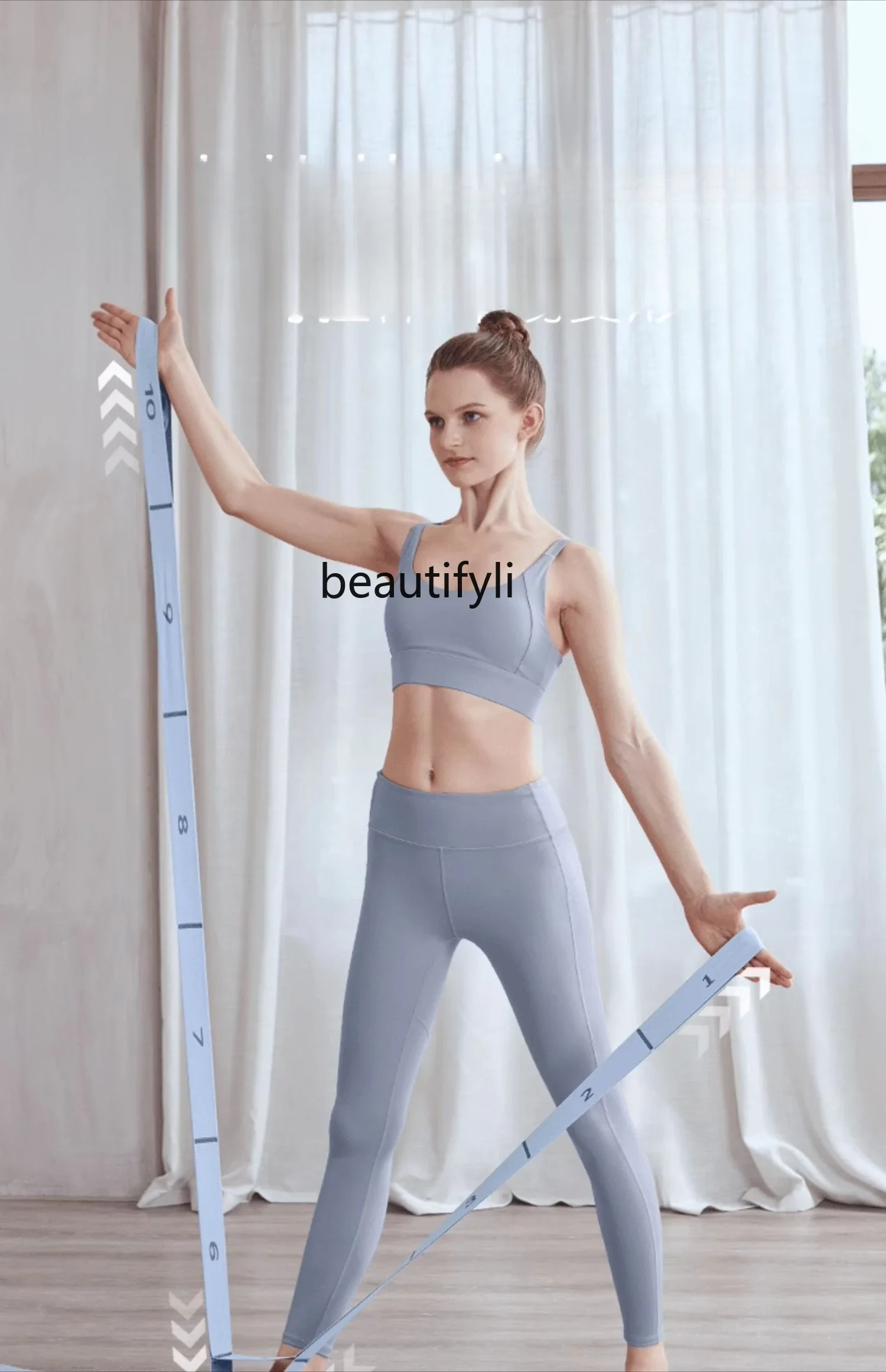Yoga elastic belt fitness open back open shoulder rope stretching fitness belt resistance belt sectional tension training
Yoga elastic belt fitness open back open shoulder rope stretching fitness belt resistance belt sectional tension training
