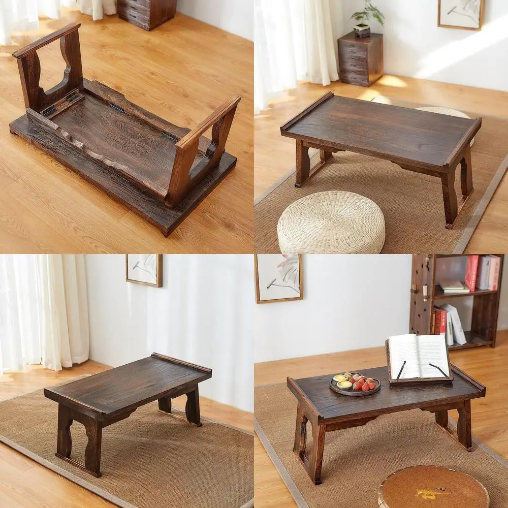 Vintage Wooden Laptop Desk, Breakfast Serving Tray, Japanese Style Low Table, Portable Meditation Altar
Vintage Wooden Laptop Desk, Breakfast Serving Tray, Japanese Style Low Table, Portable Meditation Altar
