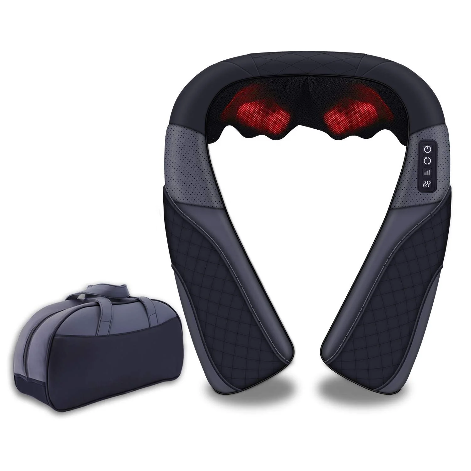 Electric Neck Shawl Belt Relax Infrared Kneading Massager for Back & Shoulder with Carry Bag
Electric Neck Shawl Belt Relax Infrared Kneading Massager for Back & Shoulder with Carry Bag