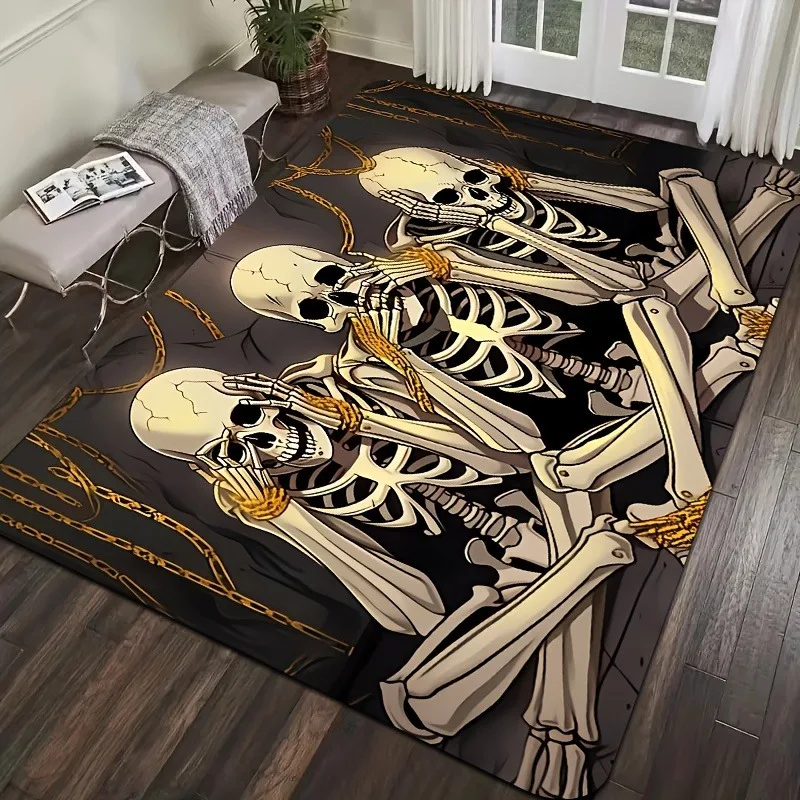 1PC Skull Pattern Kitchen Rugs Non-Slip Home Door Mats Pop design Bathroom Rugs Bath Mat Carpet for Home Sink Laundry Decor
1PC Skull Pattern Kitchen Rugs Non-Slip Home Door Mats Pop design Bathroom Rugs Bath Mat Carpet for Home Sink Laundry Decor