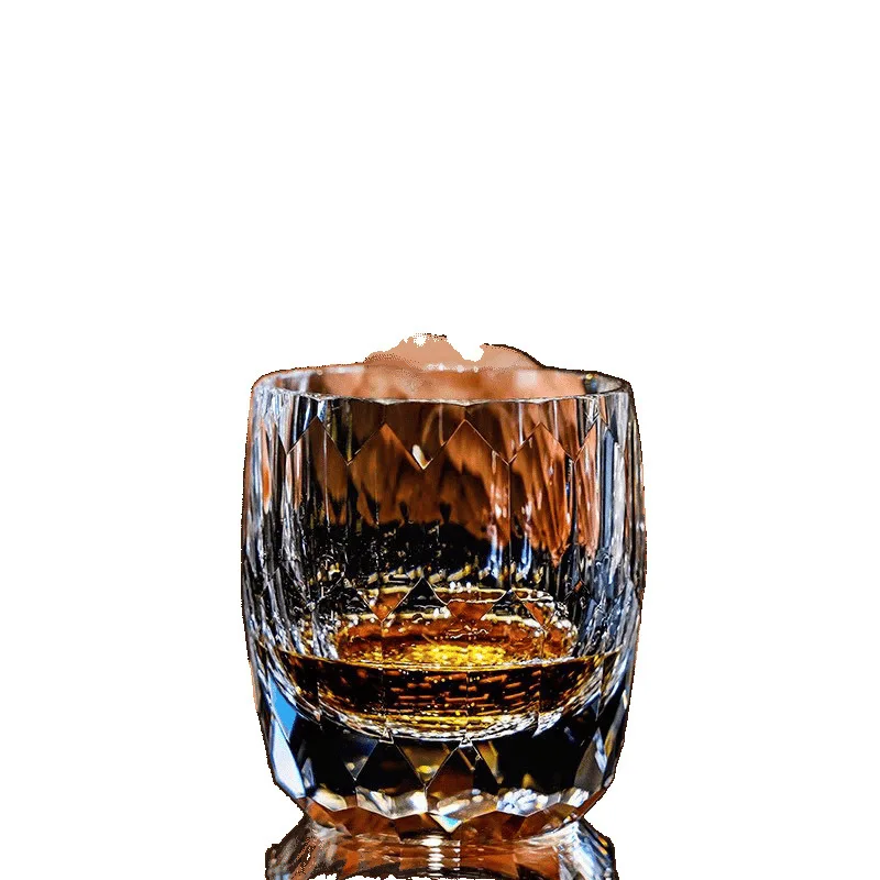 High-value 5A-grade K9 diamond new crystal cup, high-end imported household lead-free whisky glass
High-value 5A-grade K9 diamond new crystal cup, high-end imported household lead-free whisky glass