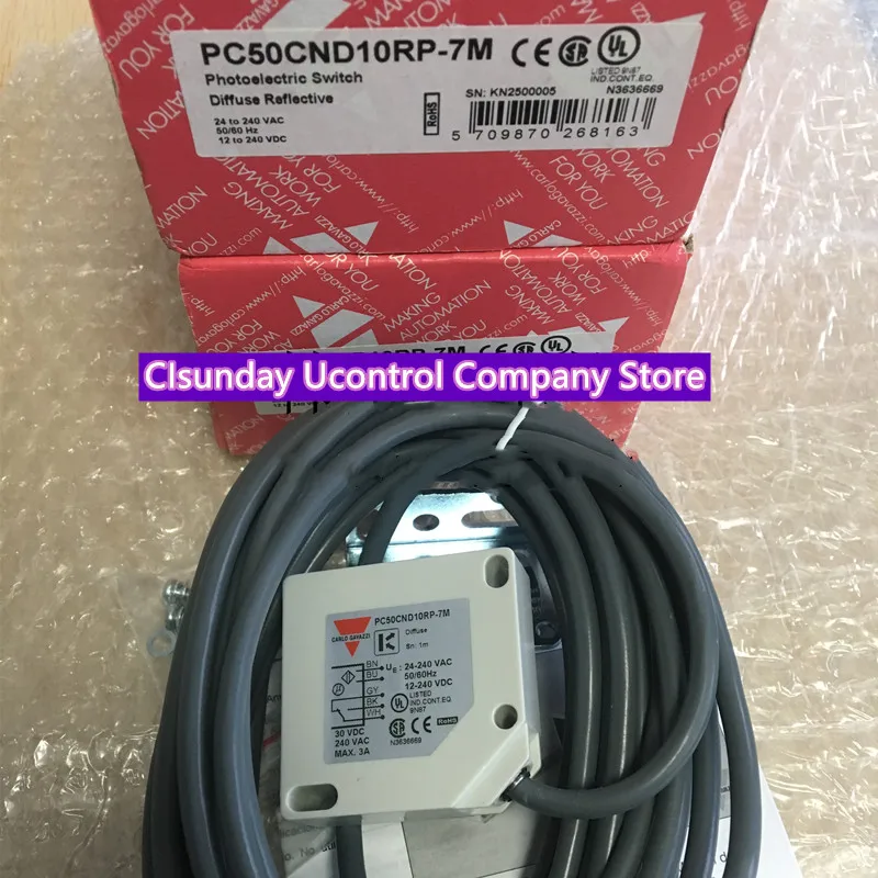 New original Carlo Sensor PC50CND20RP PC50CND20RP-CAY PC50CND10RP PC50CND10RP-5M PC50CND10RP-7M
New original Carlo Sensor PC50CND20RP PC50CND20RP-CAY PC50CND10RP PC50CND10RP-5M PC50CND10RP-7M