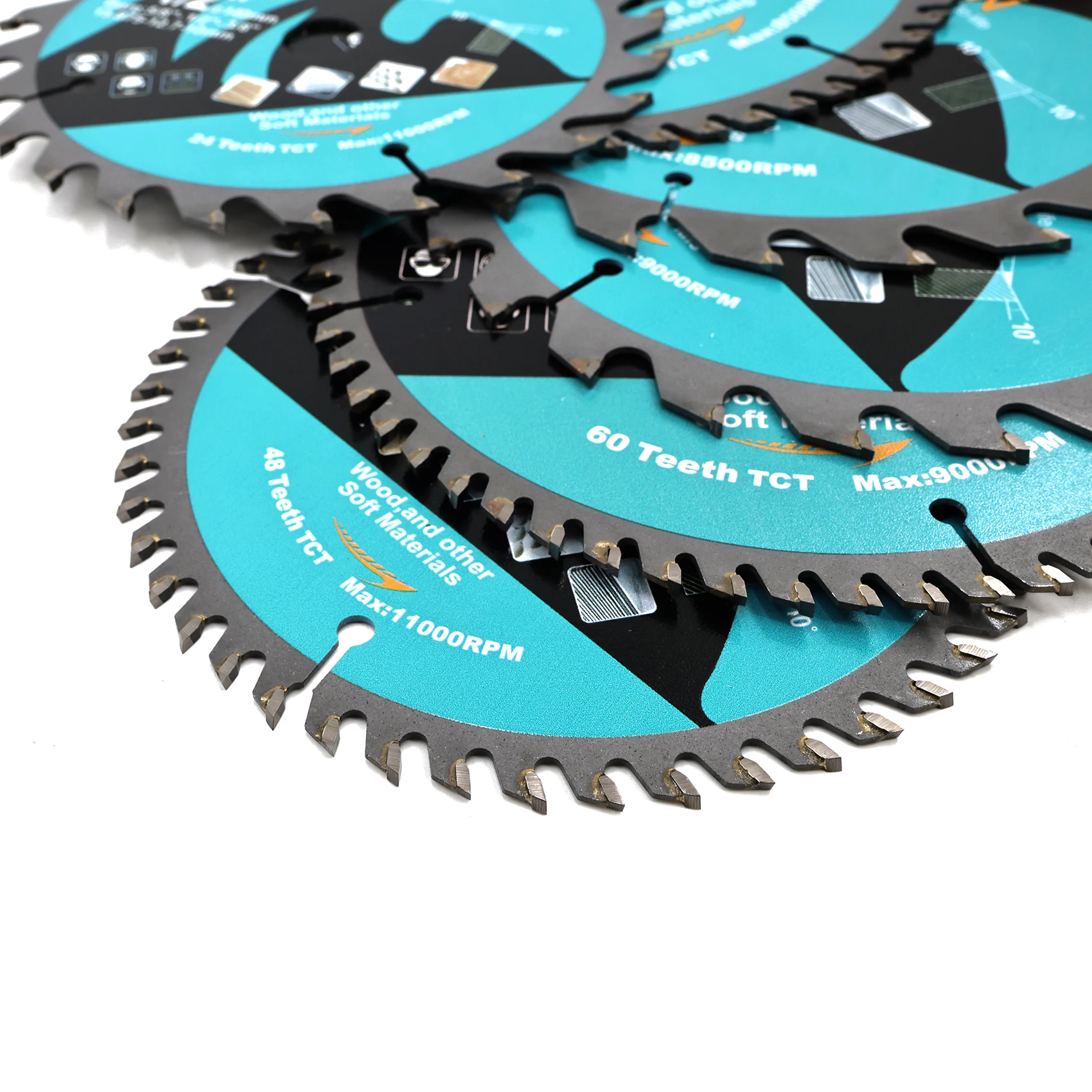 EXFEIN Wood Cutting Disc 2/3pcs Set Circular Saw Blades for Wood Soft Materials Wood Working Plastic Dimensions Cutting Disc
EXFEIN Wood Cutting Disc 2/3pcs Set Circular Saw Blades for Wood Soft Materials Wood Working Plastic Dimensions Cutting Disc