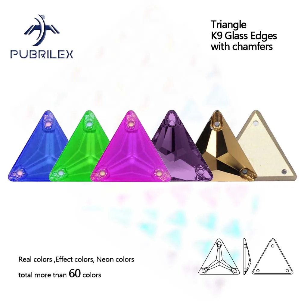 Pubrilex Triangle All Colors Sew On Rhinestones Crystal Strass Flatback Rhinestone for Clothes Garment Needlework Jewelry Making
Pubrilex Triangle All Colors Sew On Rhinestones Crystal Strass Flatback Rhinestone for Clothes Garment Needlework Jewelry Making
