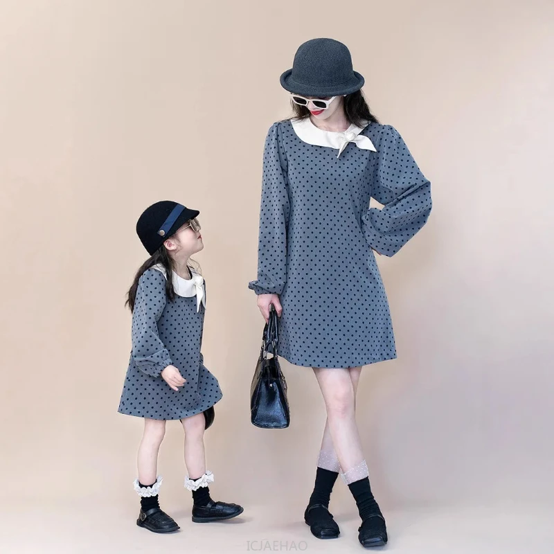 Dress 2025 Woman Like Mother Like Daughter Elegant Dresses CottonSleeve Mommy and Me Matching Outfit Clothes Mom Baby Girl Long
Dress 2025 Woman Like Mother Like Daughter Elegant Dresses CottonSleeve Mommy and Me Matching Outfit Clothes Mom Baby Girl Long