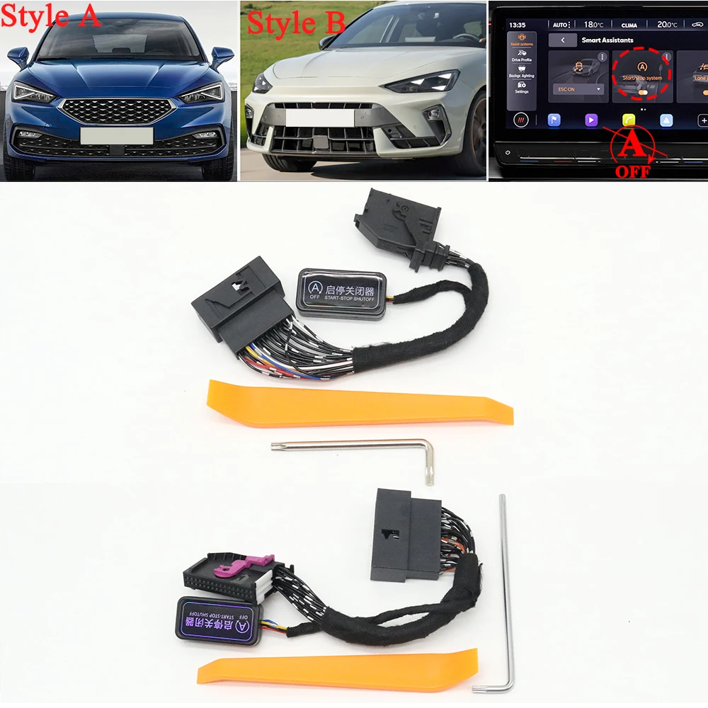 Для Seat Cupra Leon 2020-2024 автоматический старт-стоп-элиминатор двигателя отключение доводчика устройство выключения кабеля управления удалить штекер
Для Seat Cupra Leon 2020-2024 автоматический старт-стоп-элиминатор двигателя отключение доводчика устройство выключения кабеля управления удалить штекер