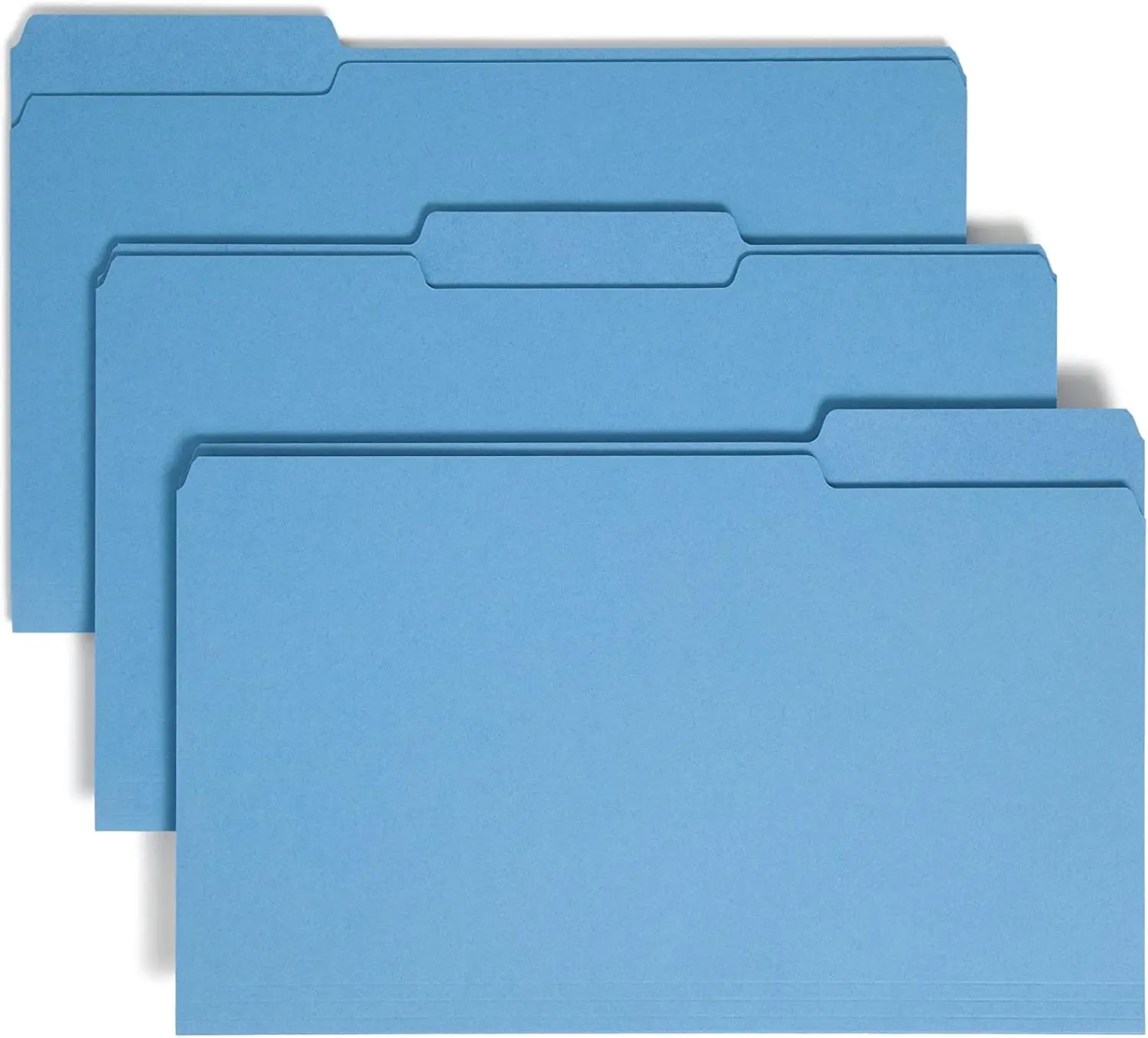Legal Size Colored File Folders, 1/3-Cut Tab, Blue, 100 per Box for Office Organization
Legal Size Colored File Folders, 1/3-Cut Tab, Blue, 100 per Box for Office Organization